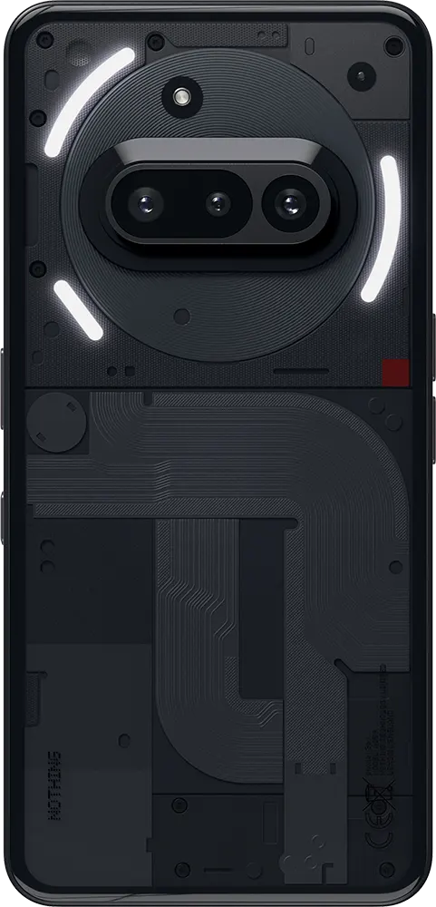 Nothing Phone 3a Dual SIM Mobile, 256GB Internal Memory, 12GB RAM, 5G , Black