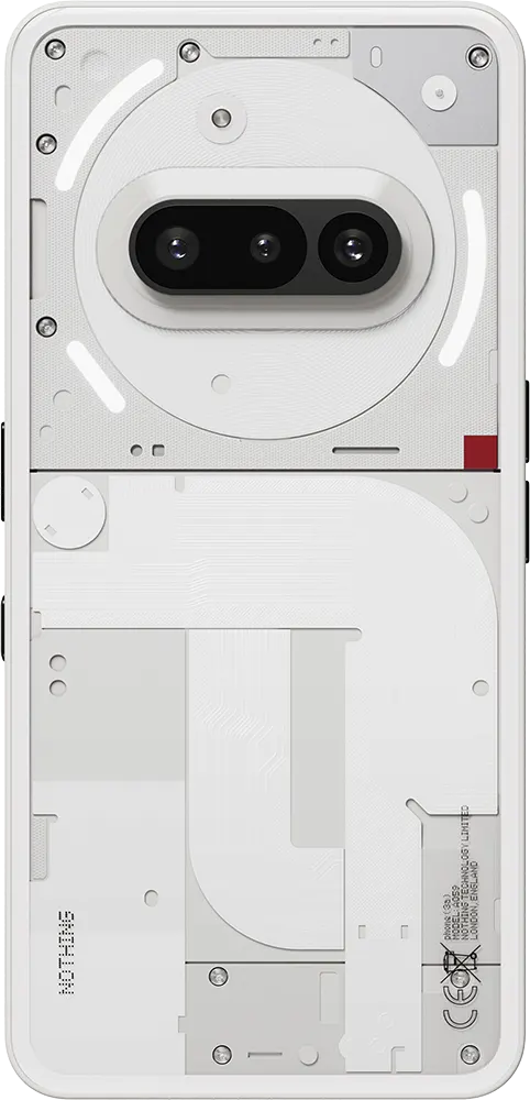 Nothing Phone 3a Dual SIM Mobile, 256GB Internal Memory, 12GB RAM, 5G , White