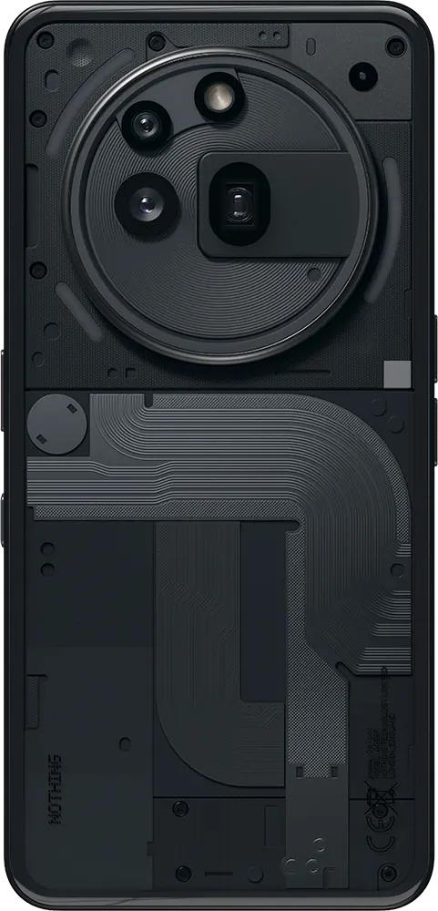 Nothing Phone 3a Pro Dual SIM Mobile, 256GB Internal Memory, 12GB RAM, 5G , Black