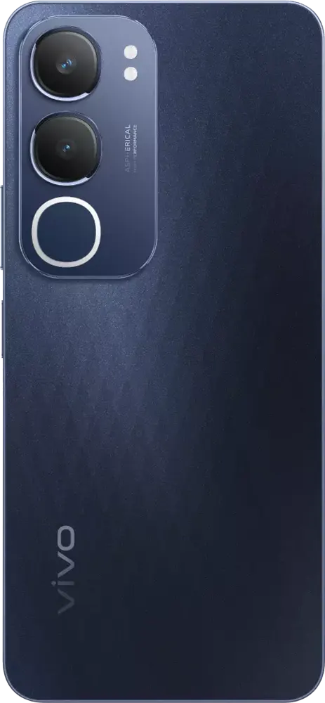 موبايل فيفو Y19S برو، ثنائي الشريحة، ذاكرة 256 جيجابايت، رامات 6 جيجابايت، شبكة الجيل الرابع إل تي إي، أسود