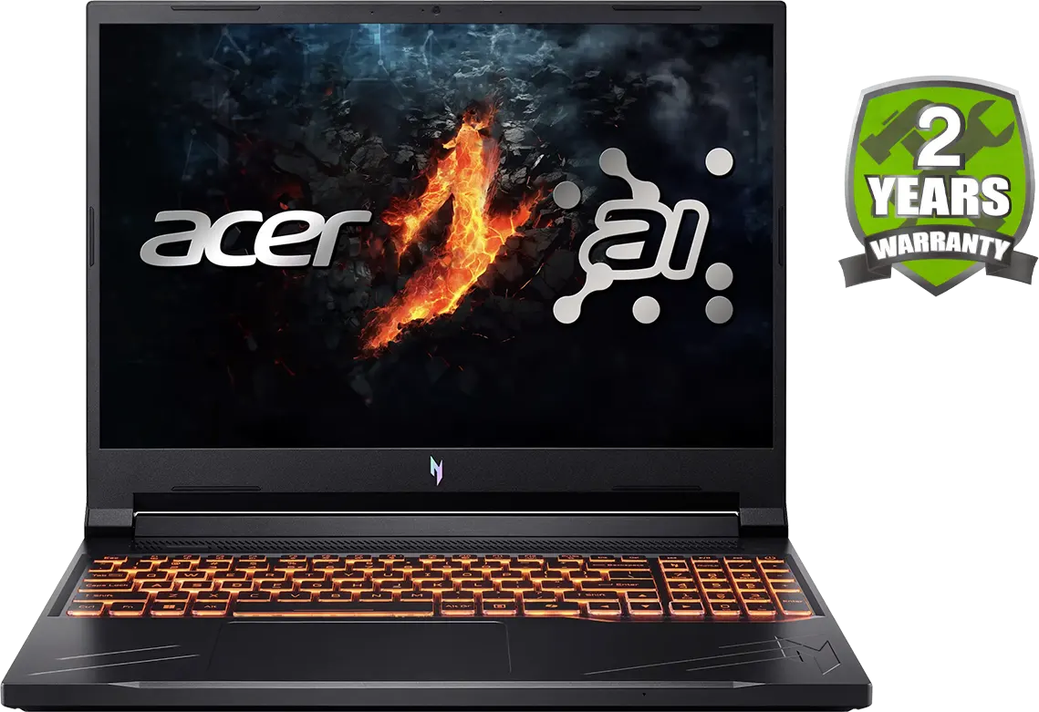 لاب توب جيمنج ايسر نايترو V16 ANV16-41-R4UR، معالج  AMD Ryzen™ 7- 8845HS،رامات 16 جيجابايت، هارد ديسك SSD سعة 512 جيجابايت، كارت شاشة NVIDIA GeForce RTX 4050 سعة 6 جيجابايت، شاشة WUXGA مقاس 16 بوصة، نظام التشغيل ويندوز 11، لون أسود أوبسيديان
