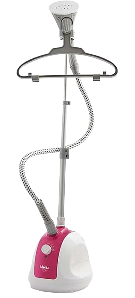 مكواة ملابس بخار استاند ميانتا، 1785وات، خزان 1.5 لتر، كي وتنظيف بالبخار، أبيض*بينك، GS42622A