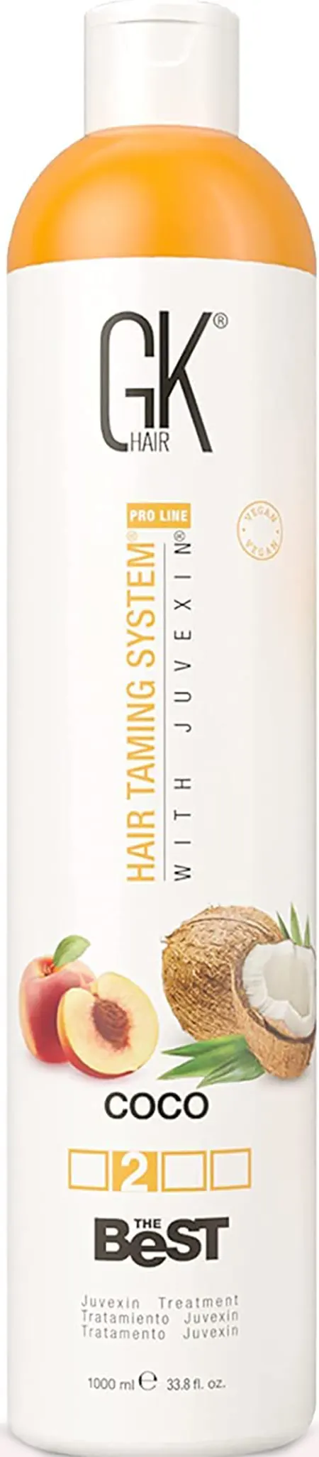 بروتين الشعر ذا بيست كوكو من جي كي، اقل كميه للبيع اونلاين ١ لتر