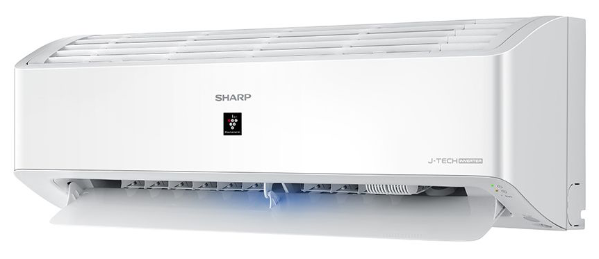 Sharp Split Air Conditioner, 2.25 HP, Cooling - Heating, Inverter Technology , Digital Display , Plasma Cluster , Wi-Fi , White , AY-XP18BHE