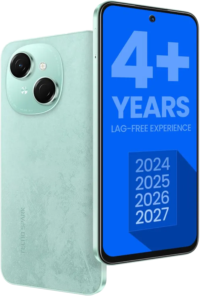 موبايل تكنو سبارك جو 1، ذاكرة 64 جيجابايت ، رامات 3 جيجابايت ، شبكة الجيل الرابع إل تي إي ، اخضر