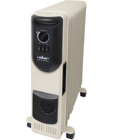 دفاية زيت هيلر، 11 ريشة، 2000 وات، مروحة، 12 متر، بيج، MAV 2011 T