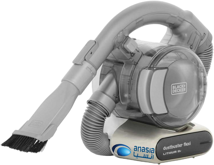 مكنسة كهربائية لاسلكية بلاك اند ديكر ، 18 فولت ،27 وات، خرطوم 1.5 متر ، فضي ،PD1820LF (بضمان أنسيا)