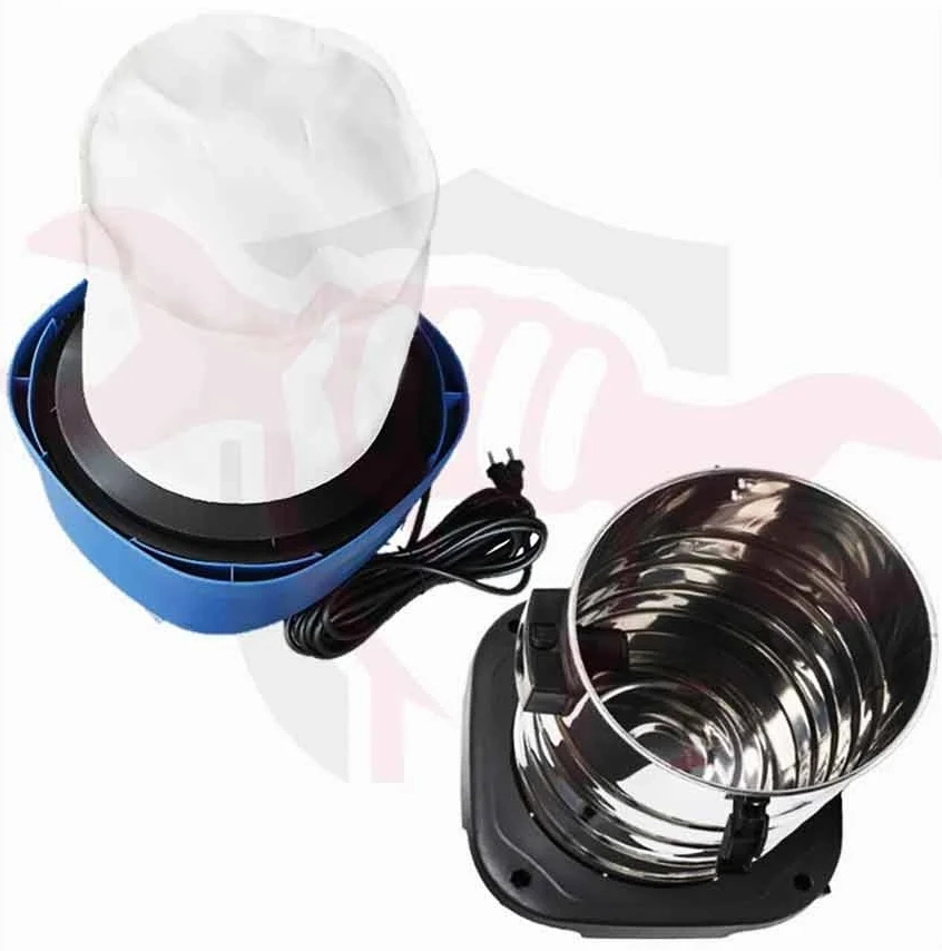 DongCheng Barrel Vacuum Cleaner, 1200W, 30L, 1 Motor, Dust and Liquid Suction, Silver*Blue, DVC30