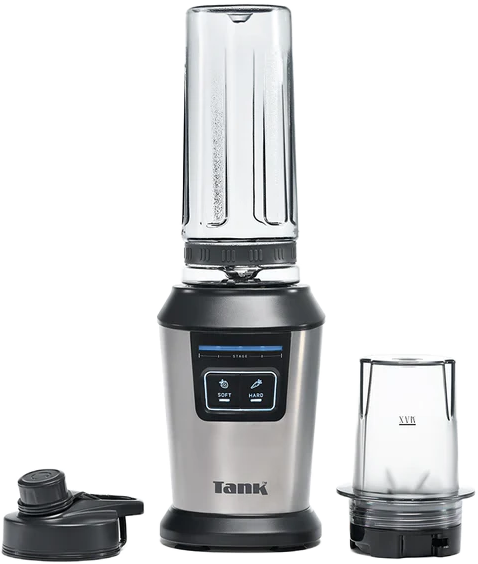 خلاط شخصى تانك سمارت، 800 وات، 600 مللي، 2 اعداد للخلط، فضي، OK 1078