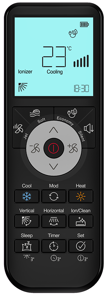 تكييف هواء بيكو سبليت ، 2.25 حصان ، بارد - ساخن ، سمارت انفرتر ، واي فاي ، فضى ، BIHT184W0SX
