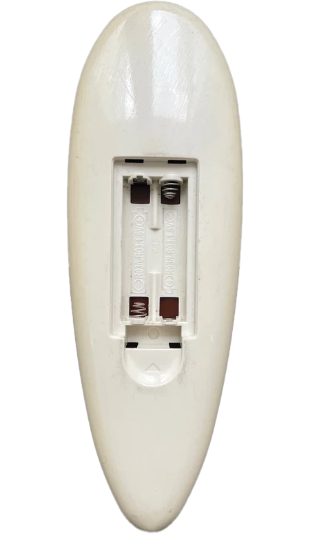 Carrier Air Conditioner Remote Control, Digital Display, White