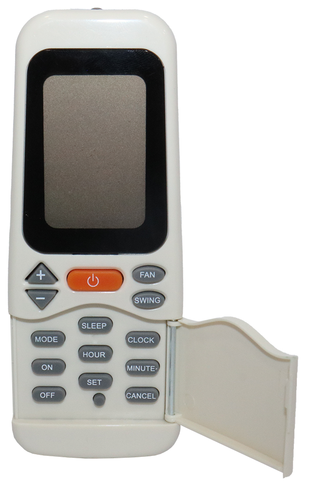 Carrier Air Conditioner Remote Control, Digital Display, White, 03