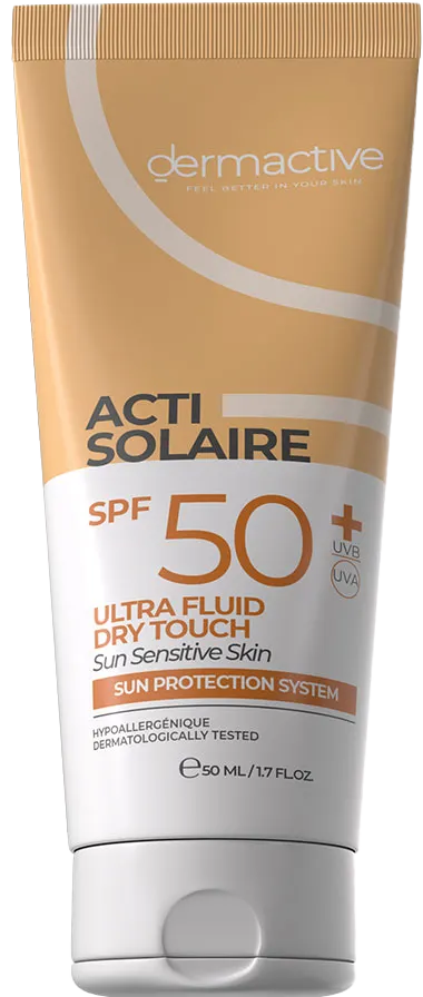 واقي شمس اكتي سولير بعامل حمايه من الشمس 50 + من ديرماكتيف، 50 مل