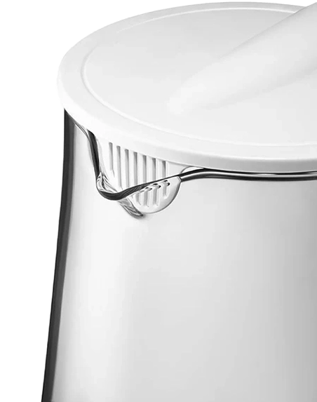 غلاية مياه كهربائية تانك كلاسيك، 1.7 لتر، 1850 وات، زجاج، ابيض، KG-2318