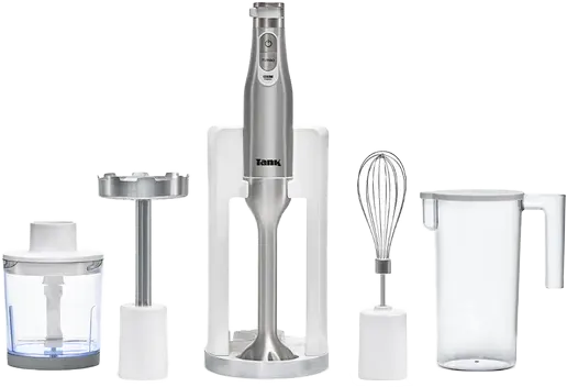 Hand Blender Tank, 1200 Watt, Multifunctional, with Full Attachments, 6 Speeds + Turbo, CM-6004
