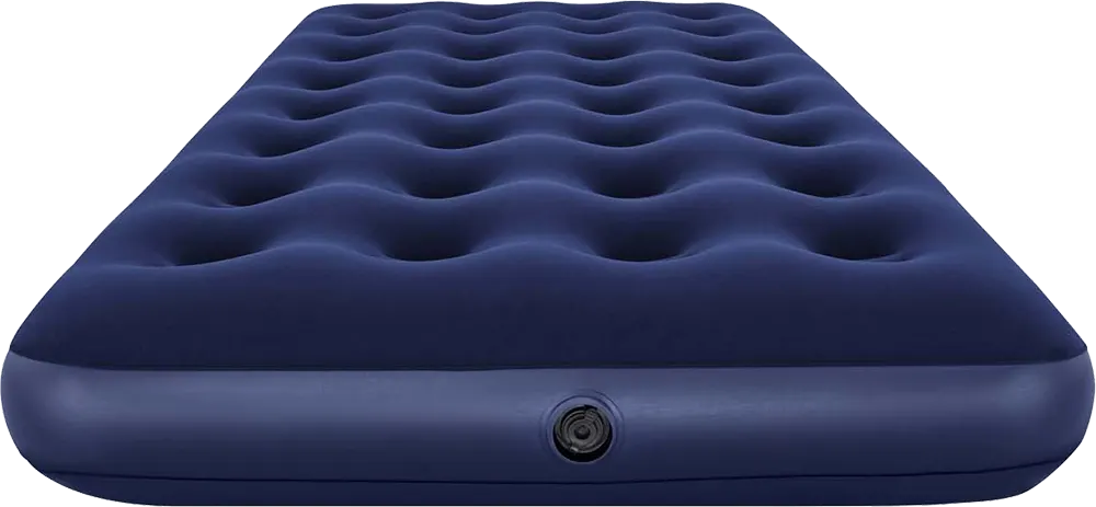 Bestway Single Air Mattress, Easy Open 2-Way, Height 22 cm, Blue, 67001