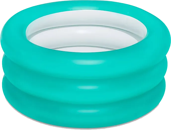 Bestway Inflatable Pool, Round, 70 x 30 cm, Green, 51033