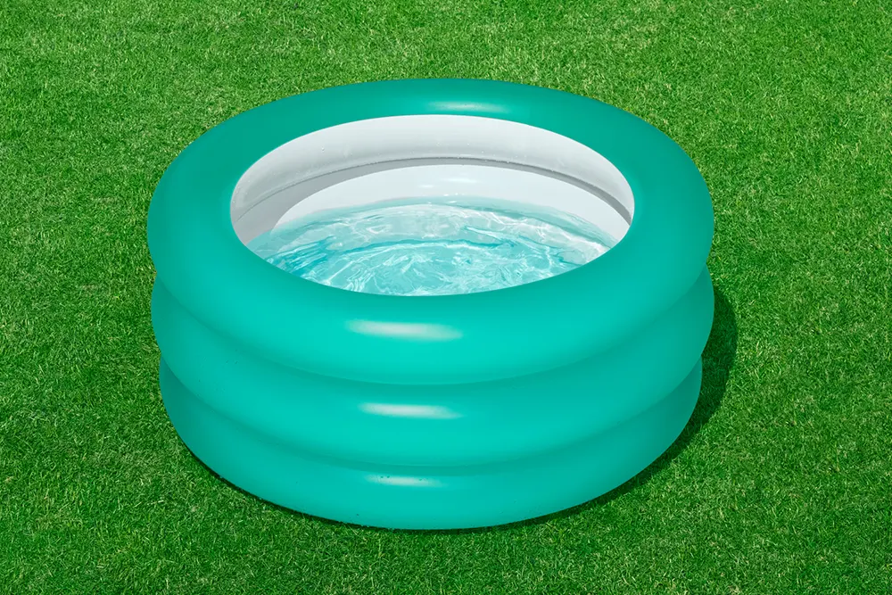 Bestway Inflatable Pool, Round, 70 x 30 cm, Green, 51033