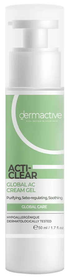 جل كريم للوجه اكتي كلير جلوبال ايه سي من ديرماكتيف ، 50 مل