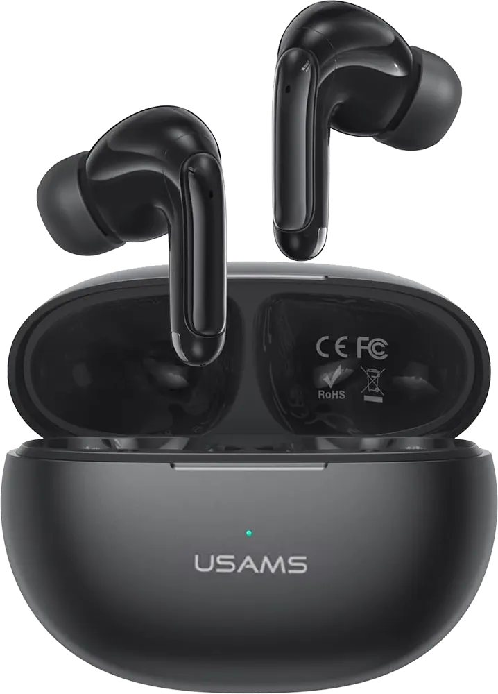 سماعات أذن يوسامز X-don XD18، بلوتوث 5.3، بطارية 400 مللي أمبير-ساعة تدوم حتى 26 ساعة، أسود، BHUXD01