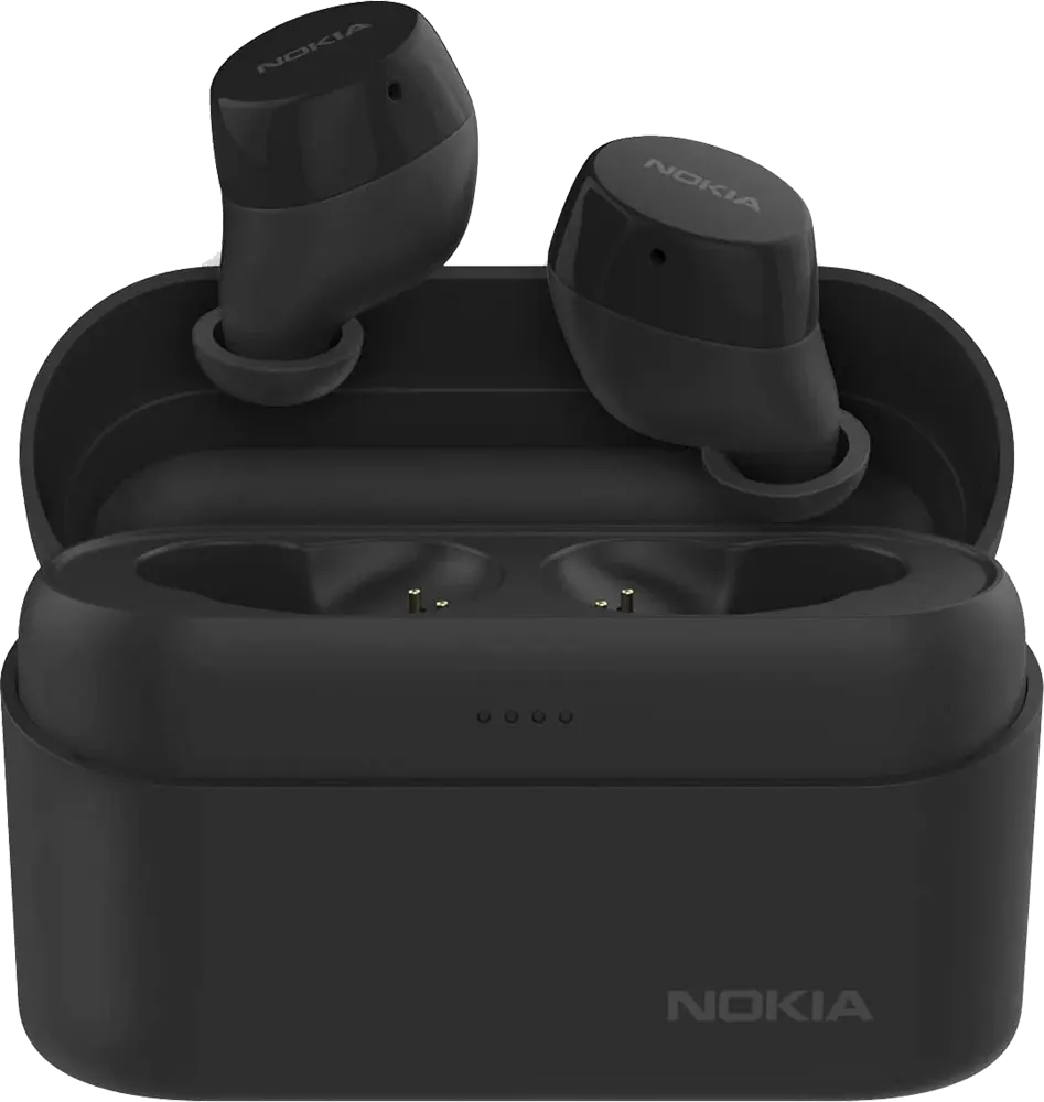 Nokia Power Wireless Earbuds, Bluetooth 5.0, 3000 mAh case battery capacity ,Black, BH-605