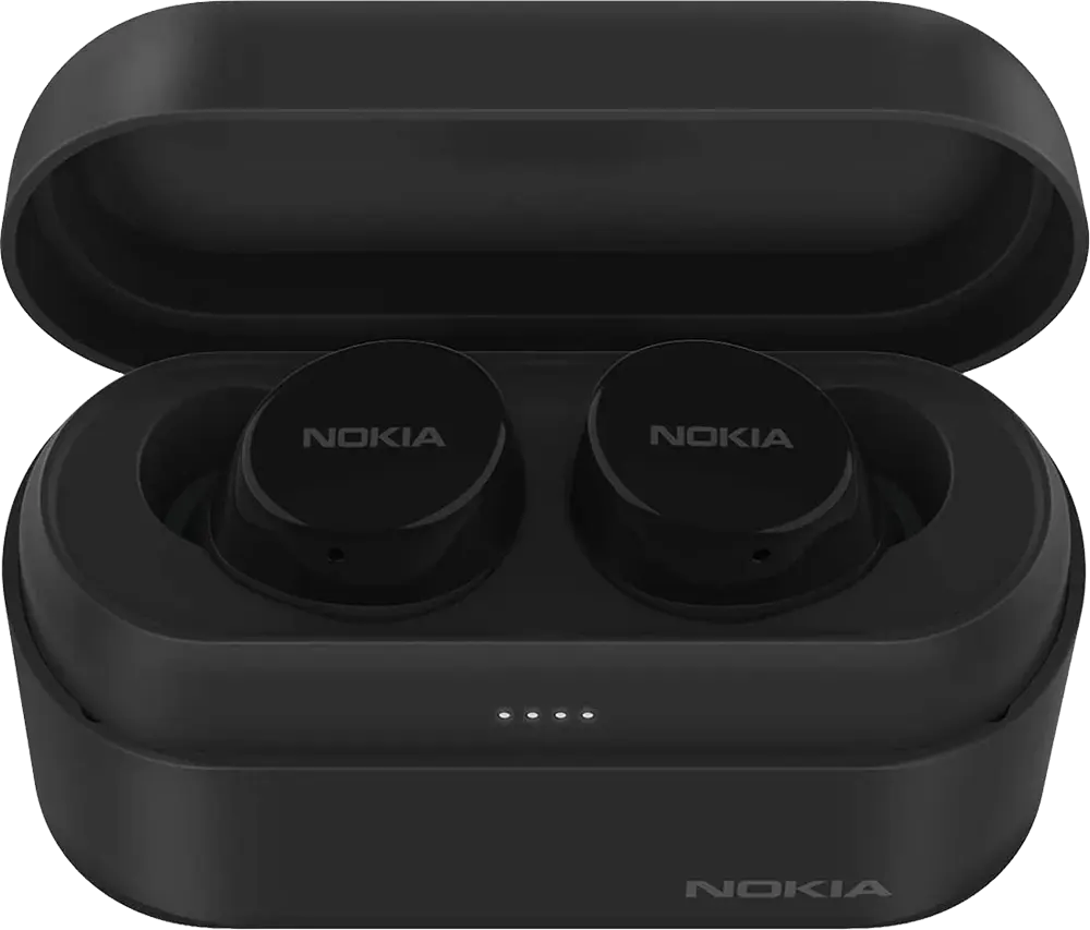 Nokia Power Wireless Earbuds, Bluetooth 5.0, 3000 mAh case battery capacity ,Black, BH-605