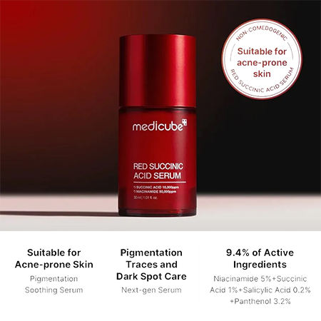 Medicube Red Succinic Acid Serum, 30 Ml