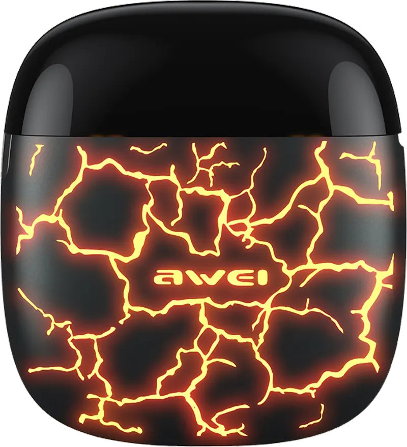 سماعات أذن ألعاب لاسلكية حقيقية اوي  T28 Pro بتقنية البلوتوث V5.1، بطارية 500 مللي أمبير-ساعة، لون أسو]*برتقالي