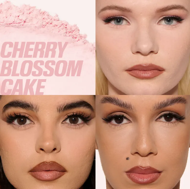 Huda Beauty Easy Bake Loose Powder, Cherry Blossom Cake