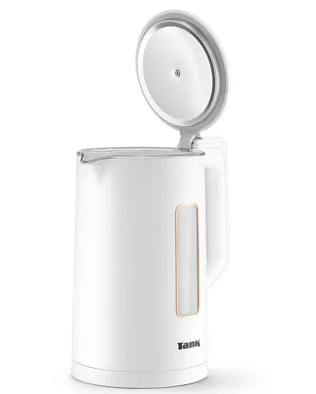 Tank Safe Touch Kettle, 1.5L, 1500W, Glass, Rose Gold Frame, DG-2338