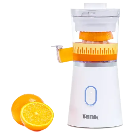 عصارة حمضيات كهربائية تانك، 30 وات، عصر اوتوماتيك، مؤشر ليد، أبيض، JC3005-CB