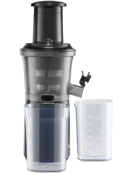 عصارة كهربائية تانك سوبر، 300 وات، وعاء 600 مللي، مصفاة ستانلس، دوران عكسي، اسود، JE6009AB-GS