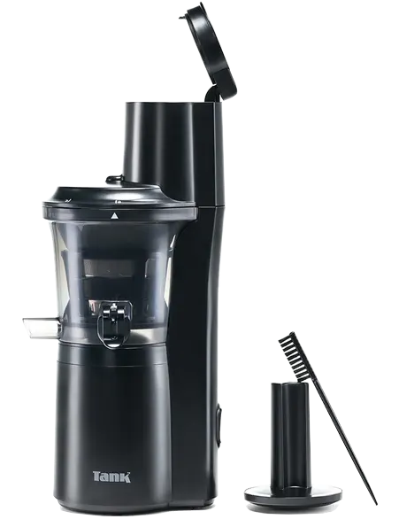 عصارة كهربائية تانك سوبر، 300 وات، وعاء 600 مللي، مصفاة ستانلس، دوران عكسي، اسود، JE6009AB-GS