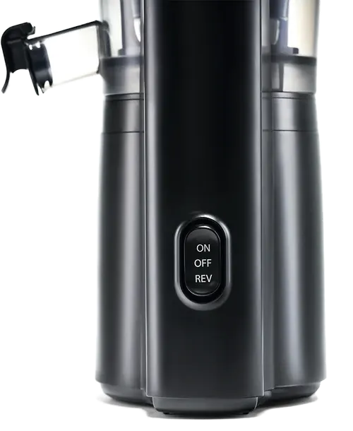 عصارة كهربائية تانك سوبر، 300 وات، وعاء 600 مللي، مصفاة ستانلس، دوران عكسي، اسود، JE6009AB-GS