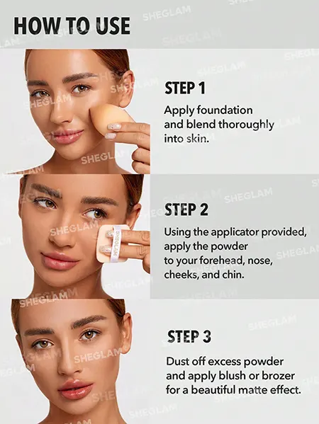 Sheglam Velvet Veil Oil Control Powder, Nude Pink