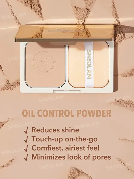 Sheglam Velvet Veil Oil Control Powder, Nude Pink