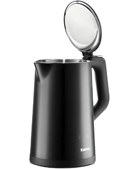 Tank Safe Touch Smart Kettle, 1.7L, 1850W, Digital Display, Touch Control, Black, Y6261SE