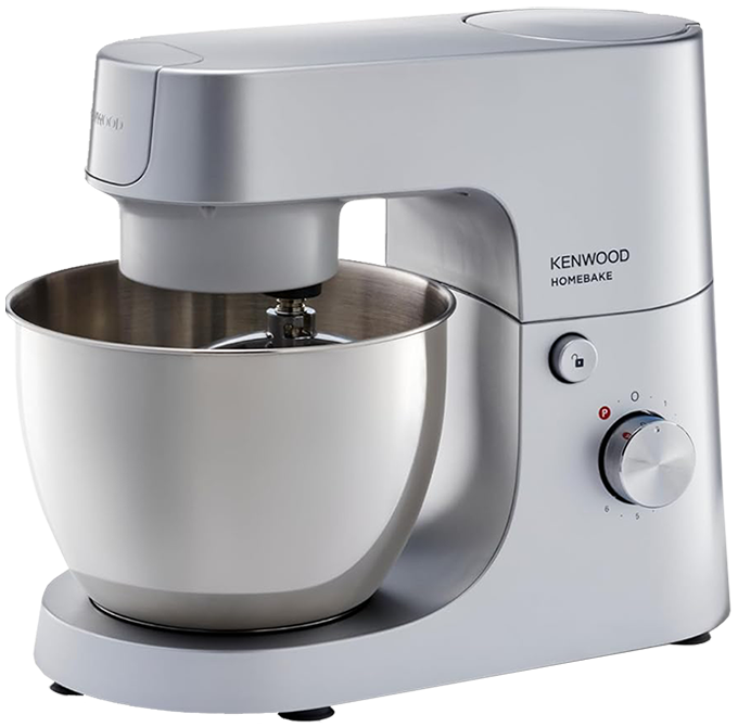 Kenwood Electric Mixer, 1400 Watt, 5 Liter, 6 Speeds, Silver, KHH01.000S1,  (1 Month Warranty)