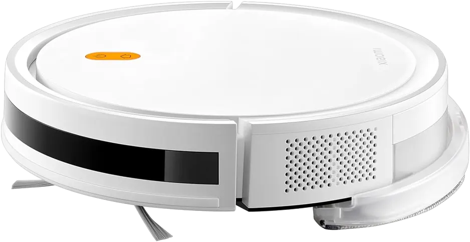 Xiaomi E5 Smart Bagless Robot Vacuum Cleaner, 25W, Rechargeable, App or Voice Control, White, Model BHR7969EU