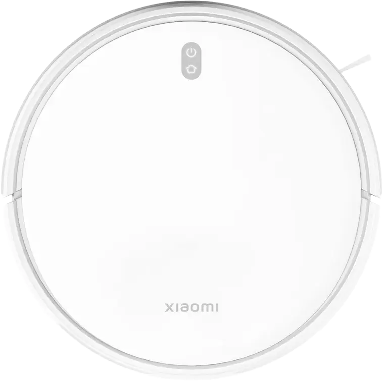 Xiaomi E10 Smart Bagless Robot Vacuum Cleaner, 35W, Wet And Dry, Rechargeable, App or Voice Control, White, Model BHR6783EU