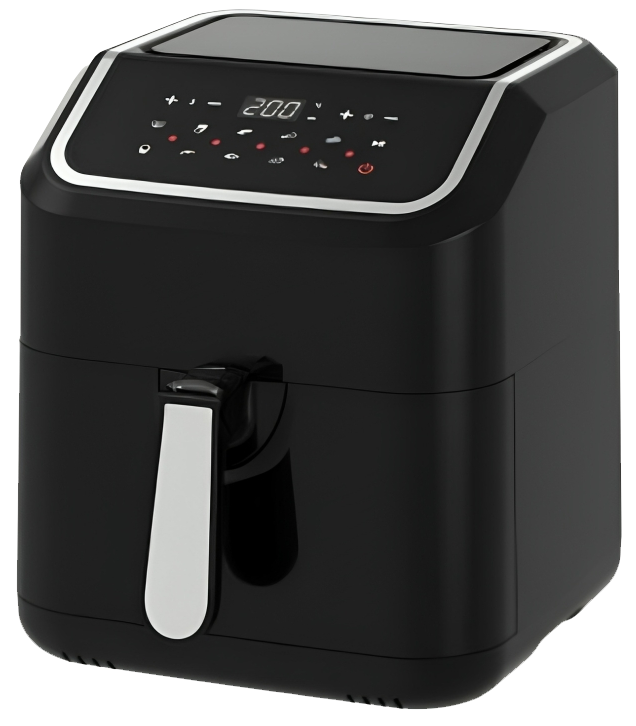 قلايه هوائية الترا ، 1400 وات ، 5 لتر ، شاشة ديجيتال تعمل باللمس ، أسود ، UAF05KDE1 ، ( بضمان بى تك )