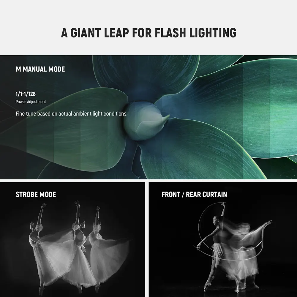 فلاش ماكرو رينج من نيوير، 76 وات، 5600K، إضاءة ليد ،GN15 ، ملائم لكاميرات كانون، RF1C