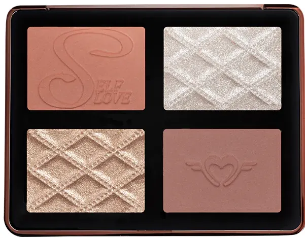 باليت هايلايتر وبلاشر فور ايفر 52 ميك مي جلو، Mmg002