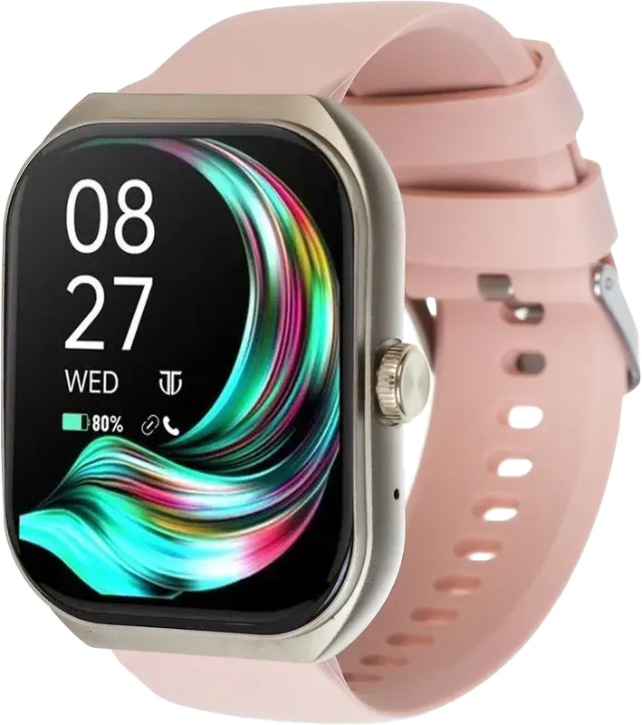 ساعة اوي الذكية ، 2.01 بوصة ، مقاومة للماء ، شحن لاسلكي، مكالمات بلوتوث، ذهبي، H58