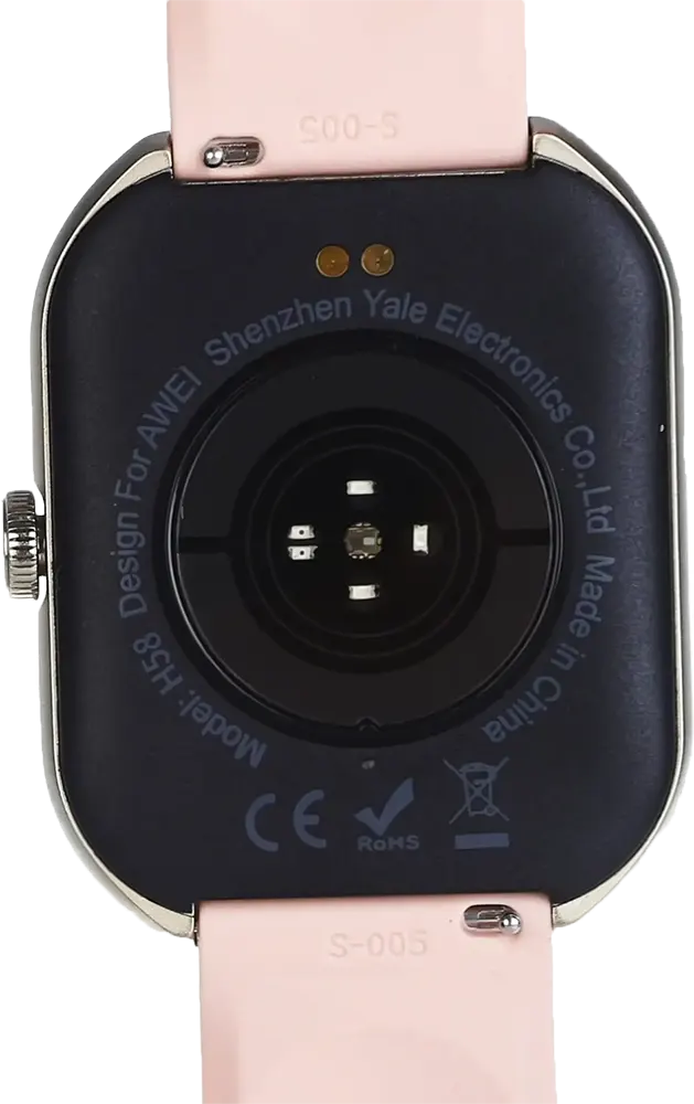 ساعة اوي الذكية ، 2.01 بوصة ، مقاومة للماء ، شحن لاسلكي، مكالمات بلوتوث، ذهبي، H58