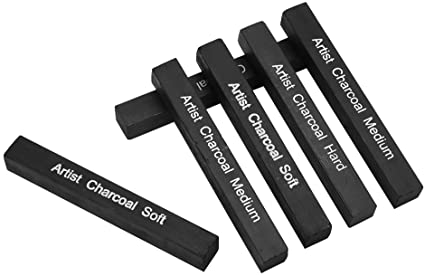 مجموعة أقلام  فحم أسود مضغوظ  دونج إيه ، 6 قطع،   DX201452