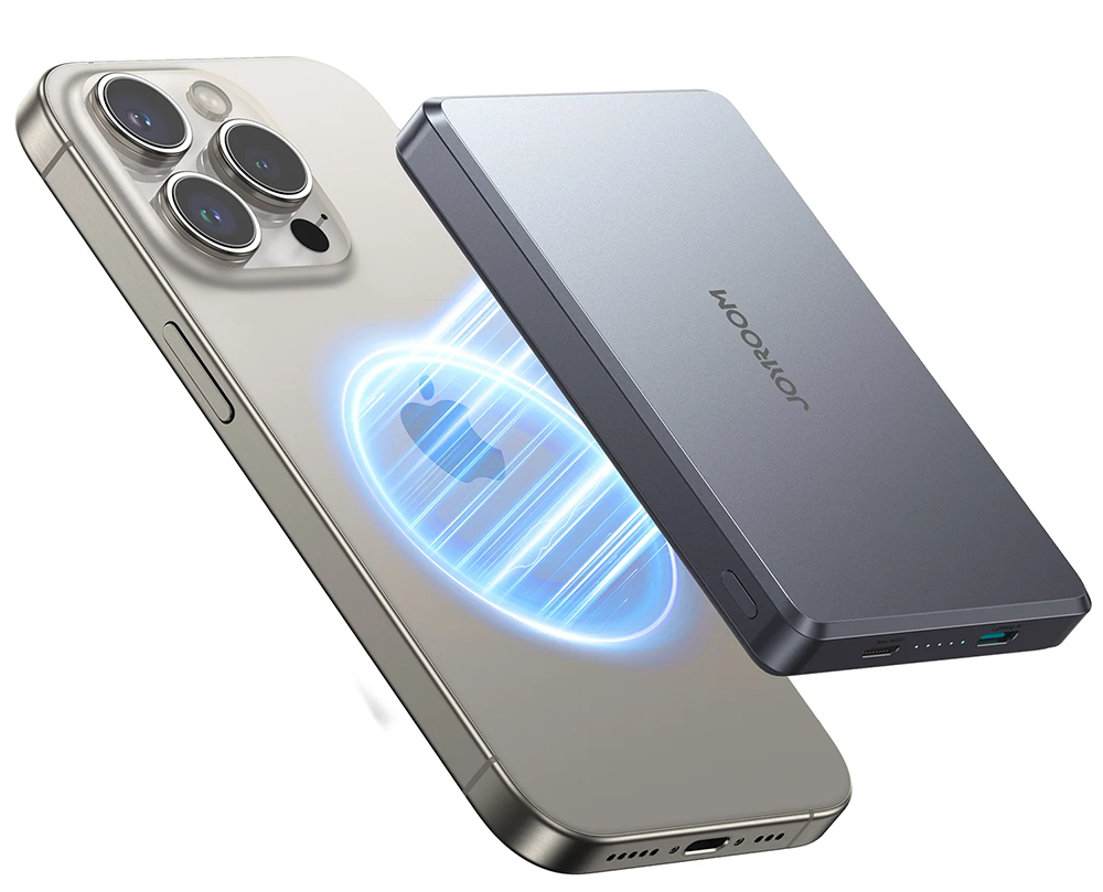 باور بانك جوي روم لاسلكي مغناطيسي ، 10000 مللي أمبير ، شحن سريع ، هيكل نحيف ، متعدد الألوان ، JR-PBM08 PRO