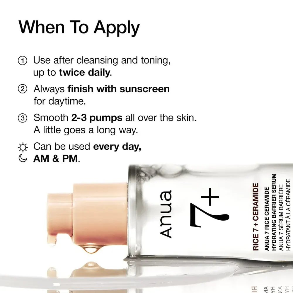 سيروم رايس 7 سيراميد مرطب حاجز البشره من انوا ، 50 مل