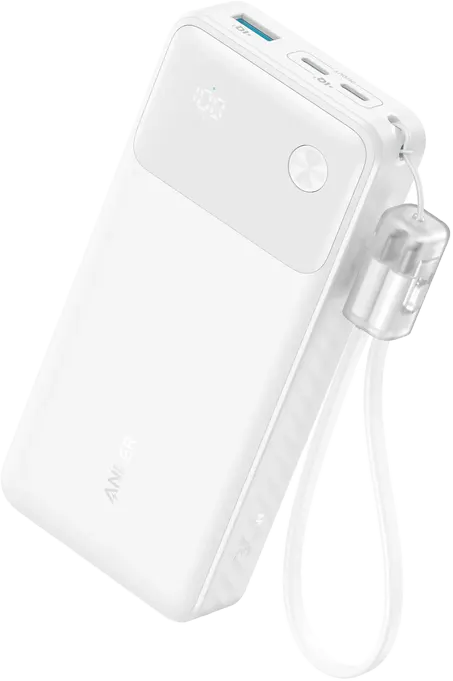 Anker Power Bank 20000mAh, 30W, White, A1384H21
