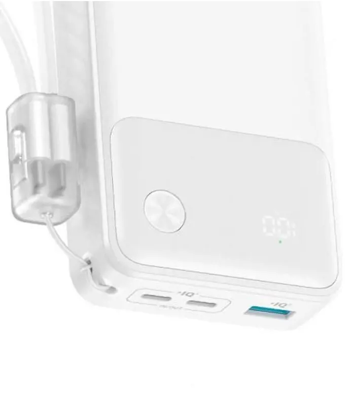 Anker Power Bank 20000mAh, 30W, White, A1384H21